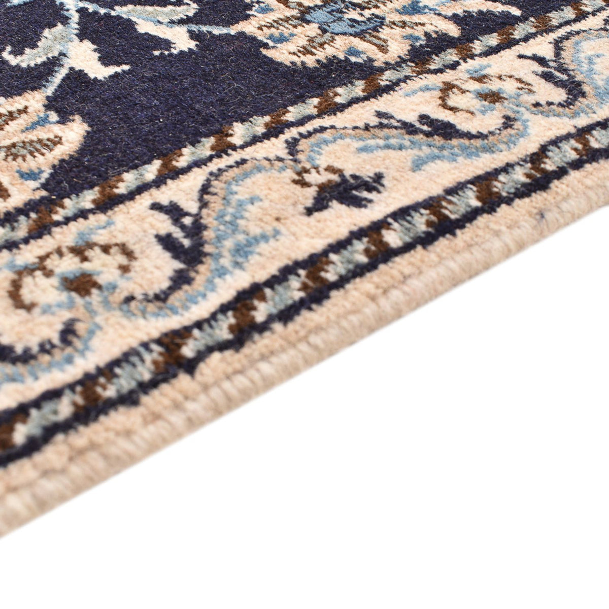 Tappeto corsia Tappeto Persero - Nain - 292 x 78 cm - blu scuro