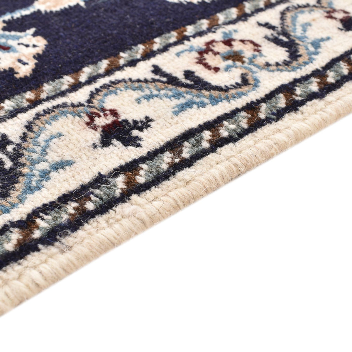 Tappeto corsia Tappeto Persero - Nain - 290 x 79 cm - blu scuro