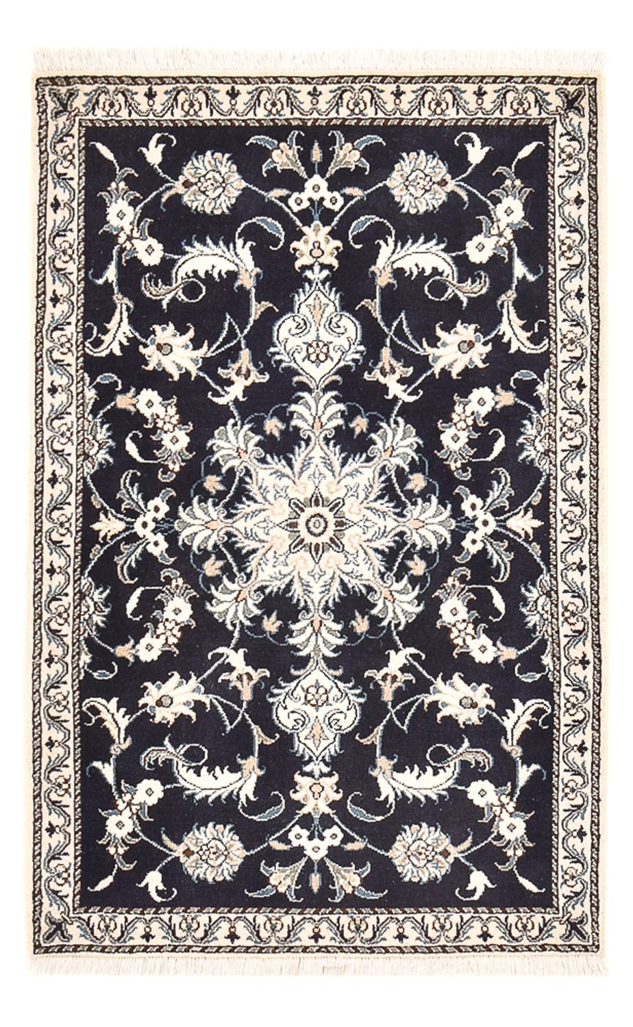 Tappeto Persero - Nain - 137 x 87 cm - blu scuro