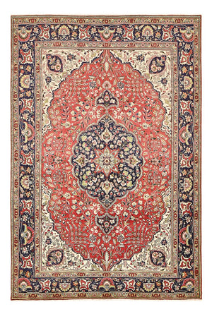 Tappeto Persero - Tabriz - 300 x 200 cm - rosso chiaro