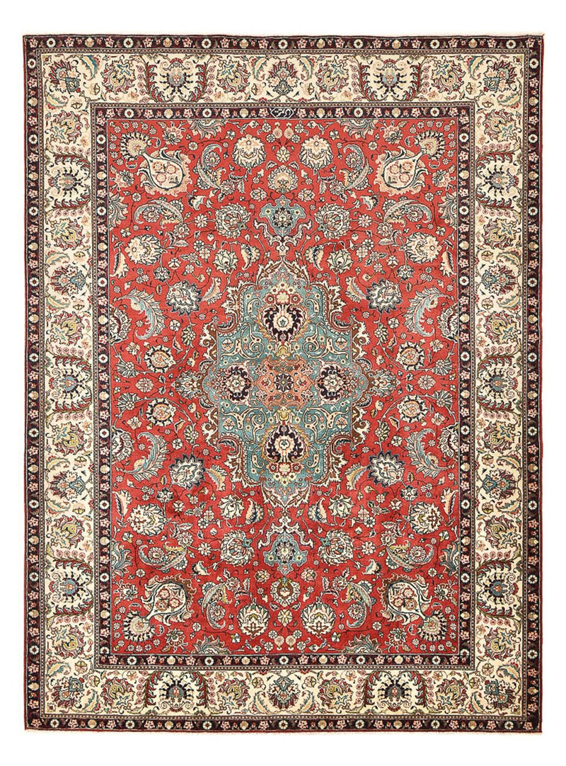Tappeto Persero - Tabriz - 347 x 246 cm - rosso chiaro