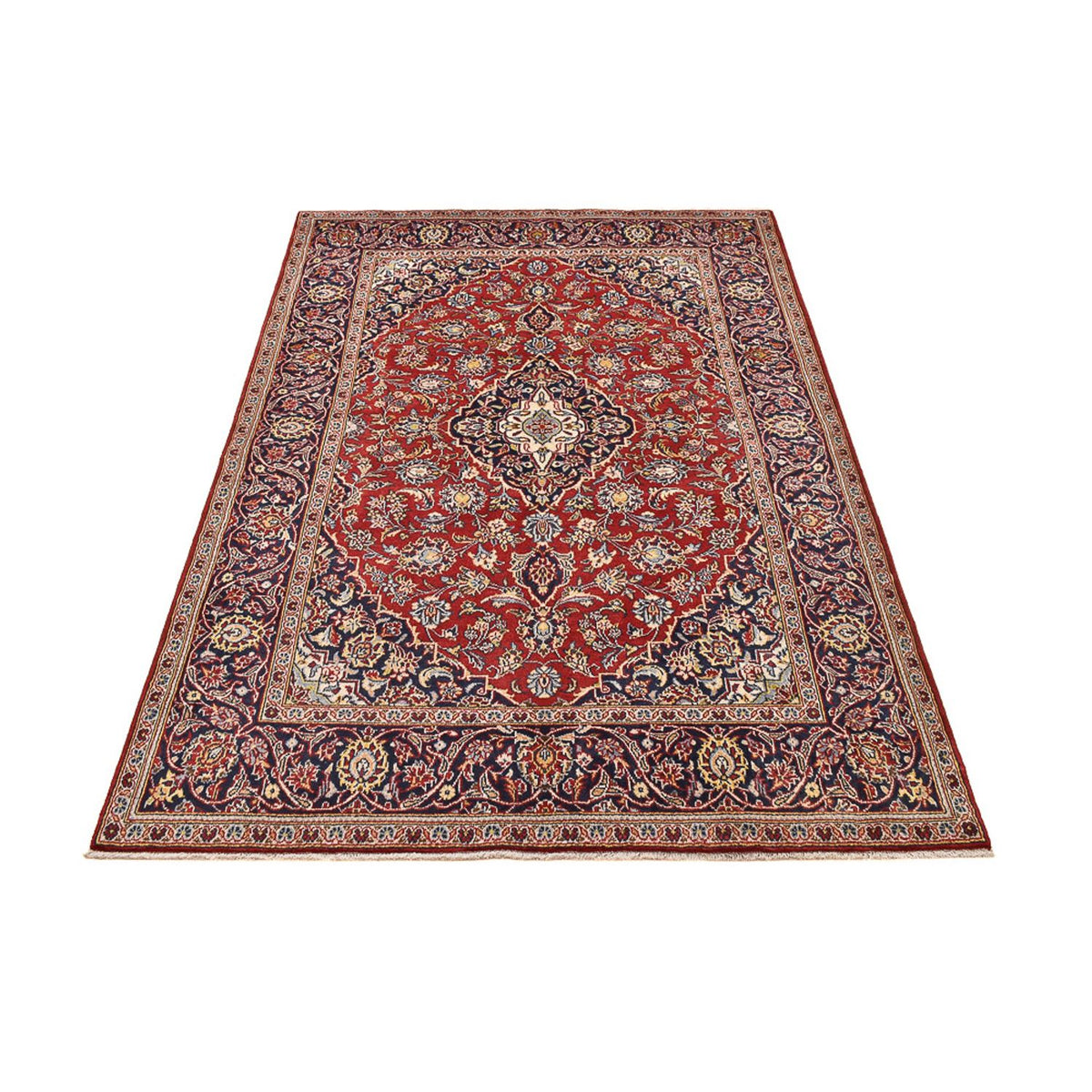 Tappeto Persero - Keshan - 216 x 138 cm - rosso