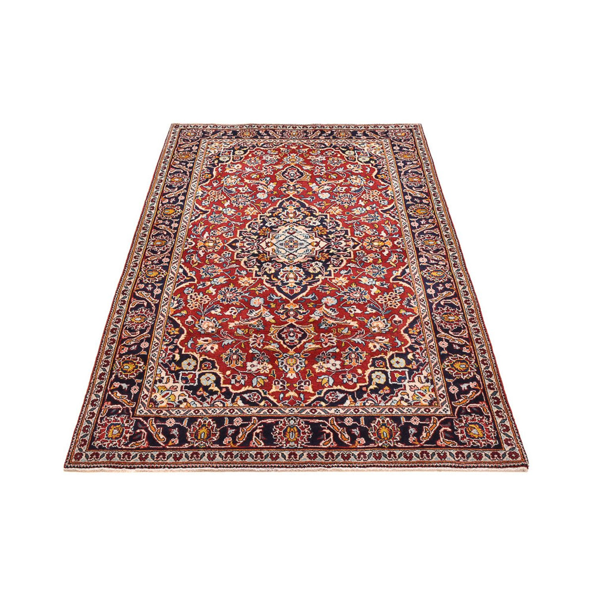 Tappeto Persero - Keshan - 205 x 124 cm - rosso