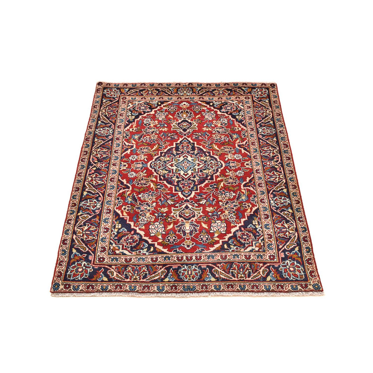 Tappeto Persero - Keshan - 140 x 97 cm - rosso