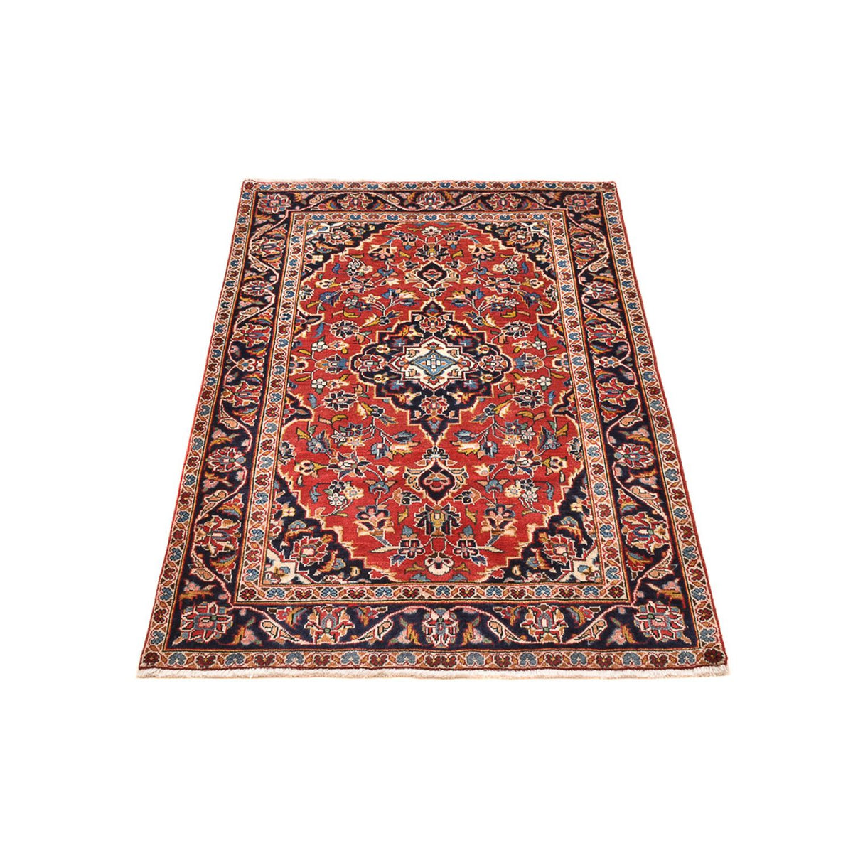 Tappeto Persero - Keshan - 147 x 97 cm - rosso