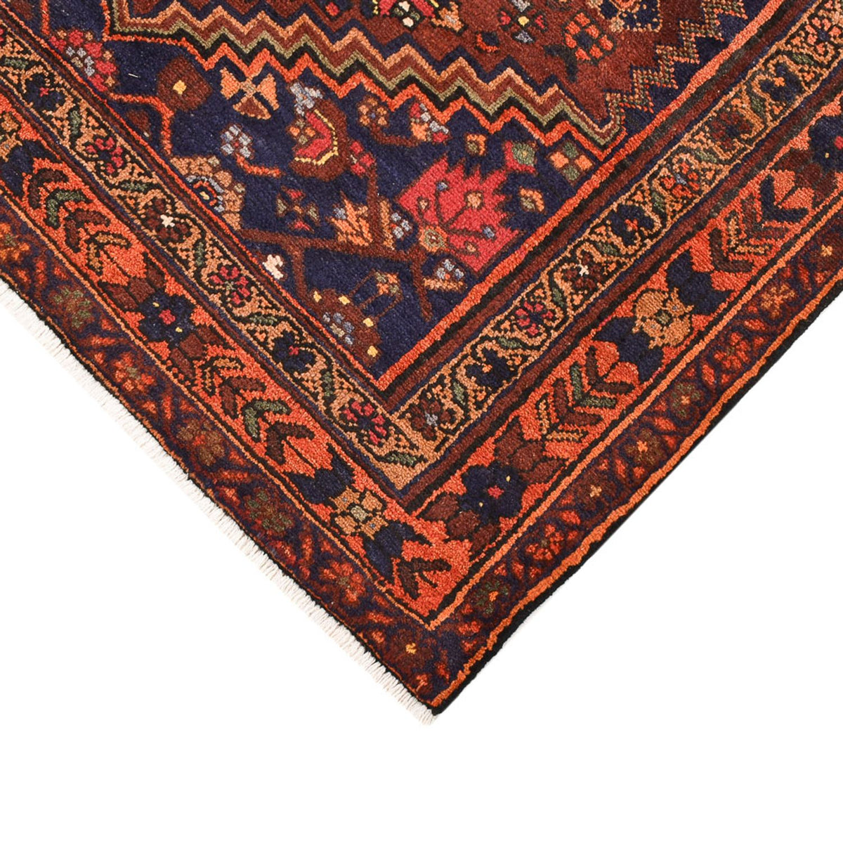 Tappeto Persero - Bidjar - 210 x 130 cm - rosso scuro