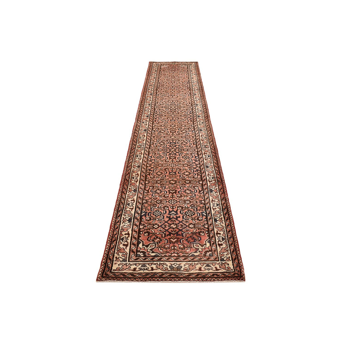 Tappeto corsia Tappeto Ziegler - 427 x 85 cm - beige scuro