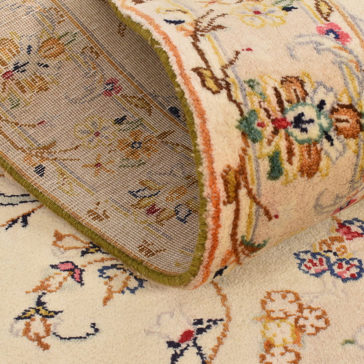 Tappeto corsia Tappeto Persero - Keshan - 385 x 98 cm - beige