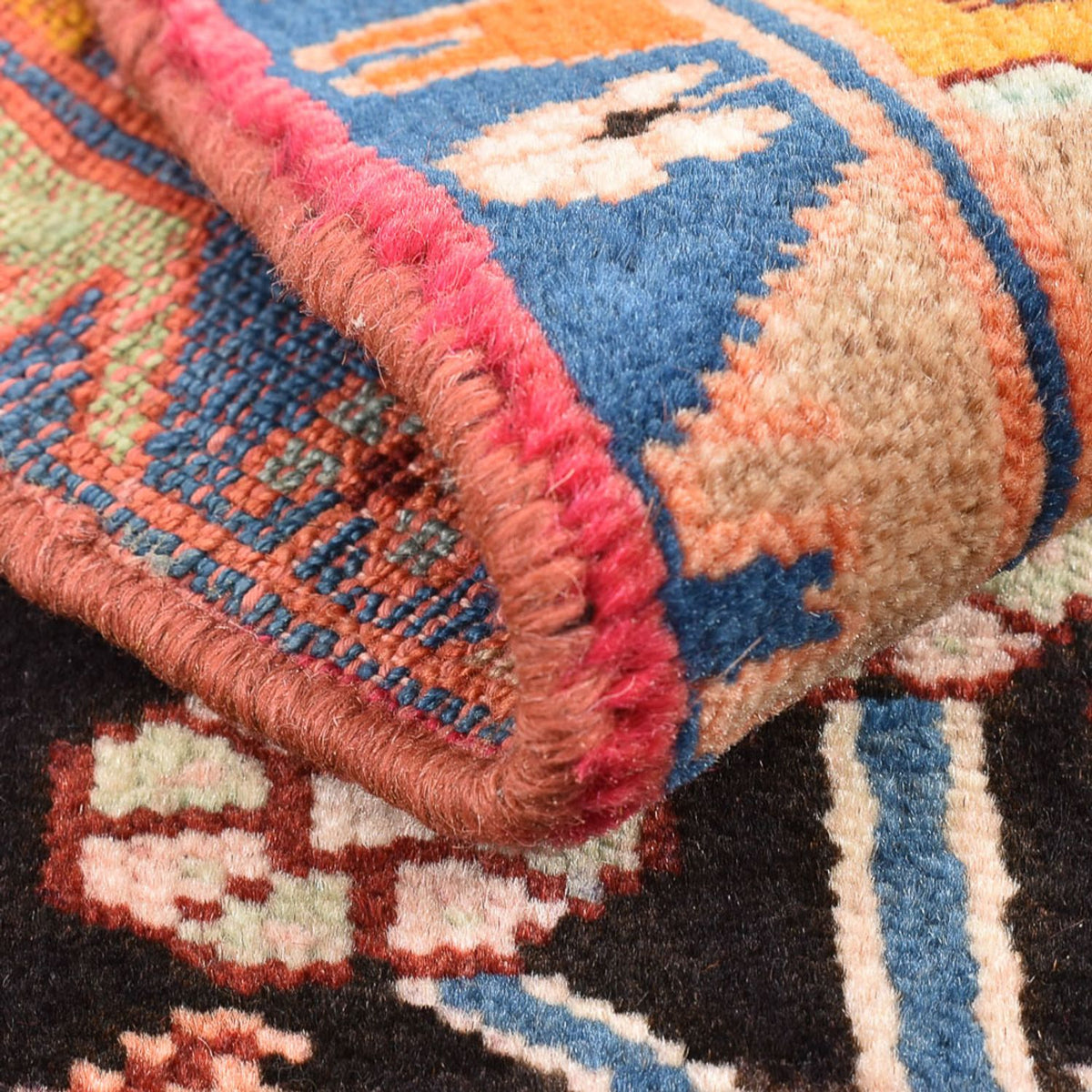 Tappeto Persero - Nomade - 132 x 92 cm - blu scuro