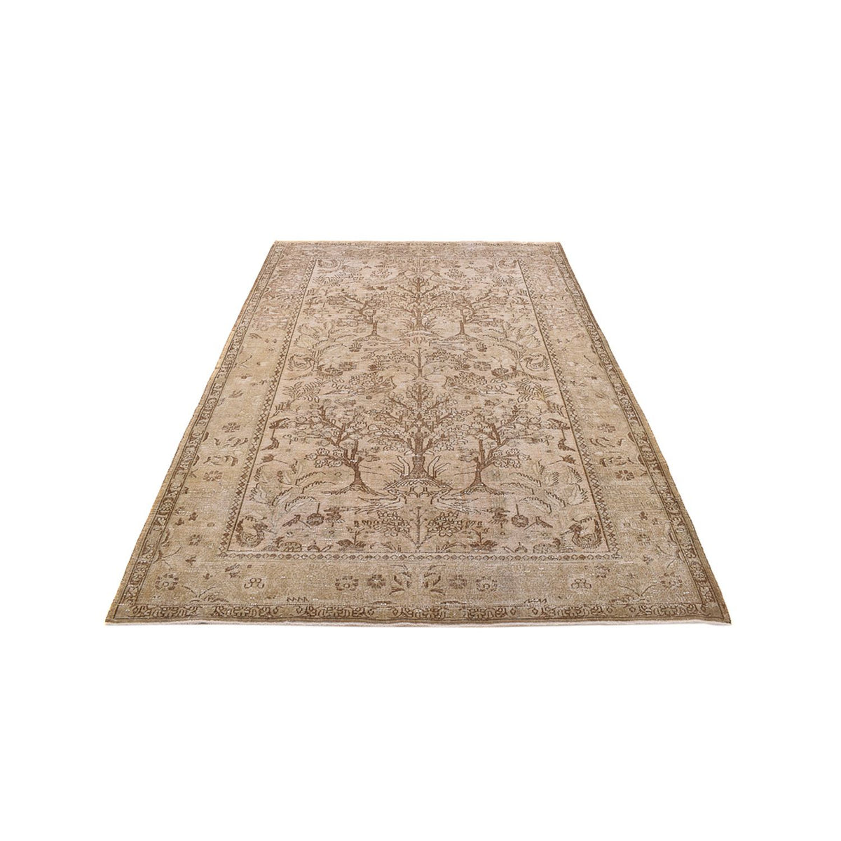 Tappeto vintage - 278 x 190 cm - beige