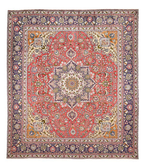 Tappeto Persero - Tabriz - 374 x 300 cm - rosso