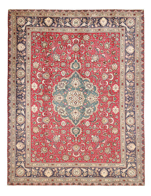 Tappeto Persero - Tabriz - 396 x 300 cm - rosso