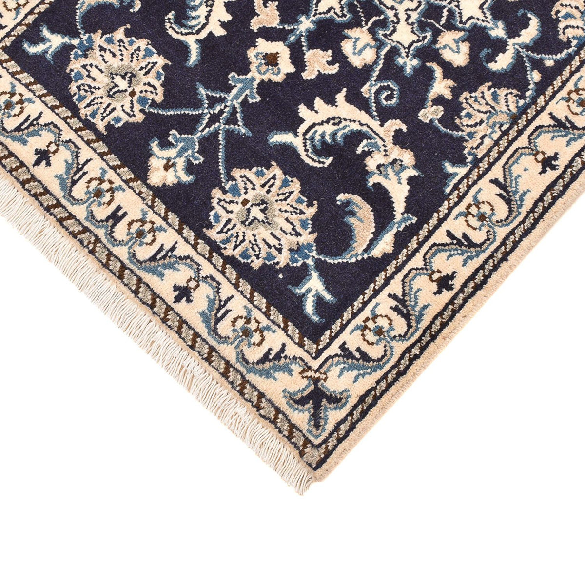 Tappeto Persero - Nain - 89 x 60 cm - blu scuro
