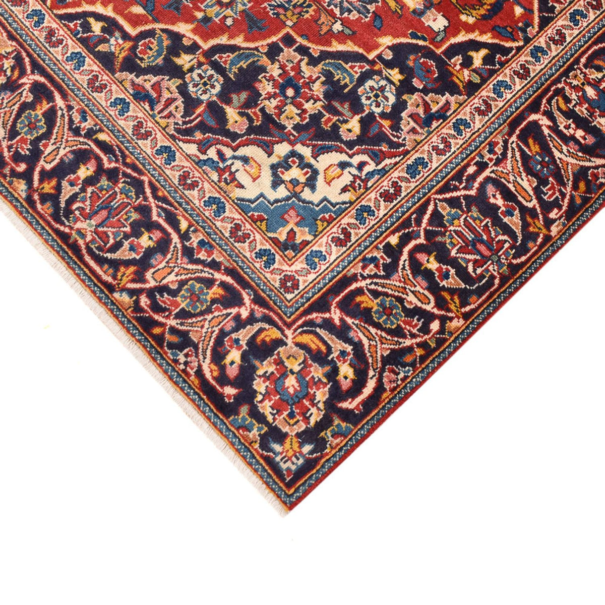 Tappeto Persero - Keshan - 243 x 140 cm - rosso