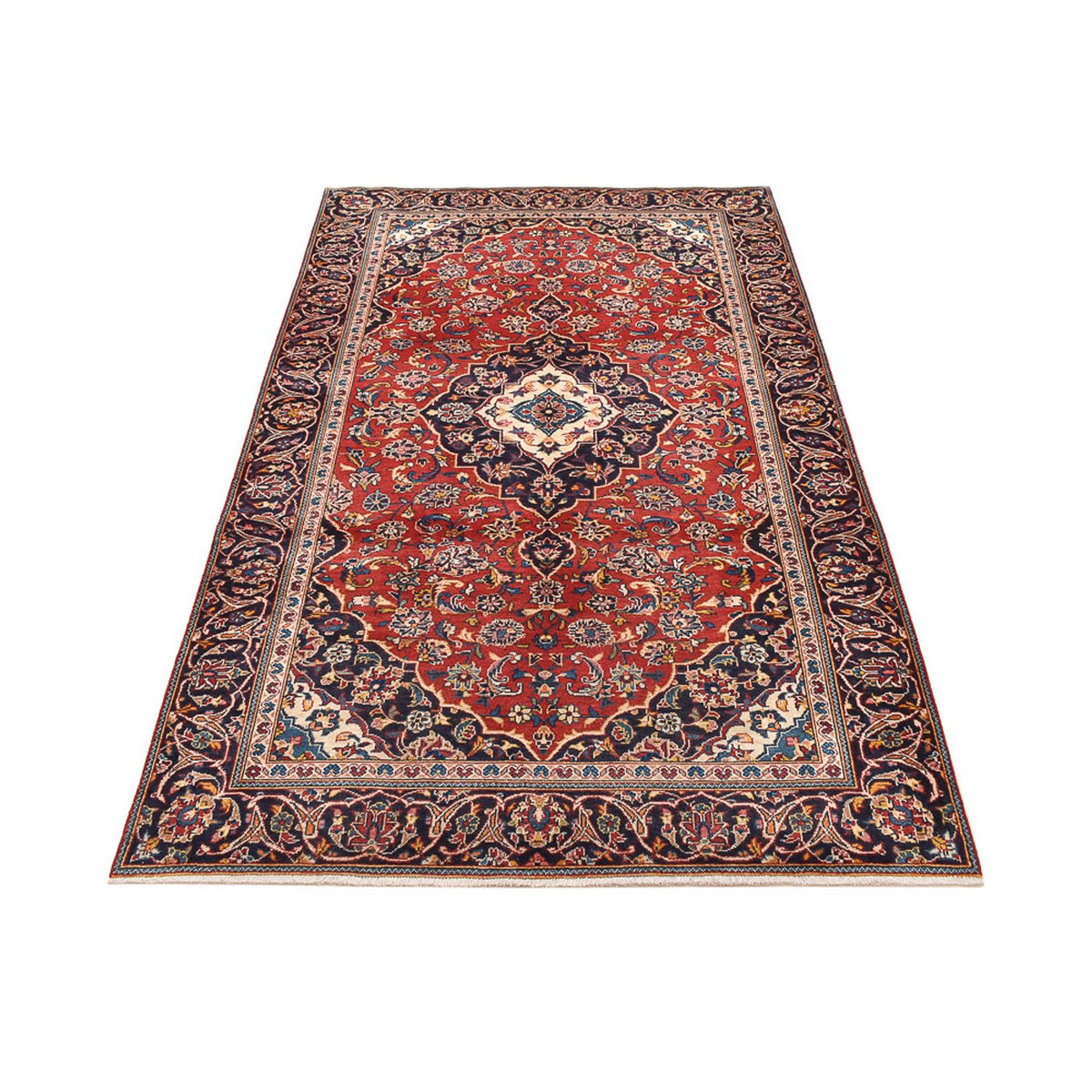 Tappeto Persero - Keshan - 243 x 140 cm - rosso
