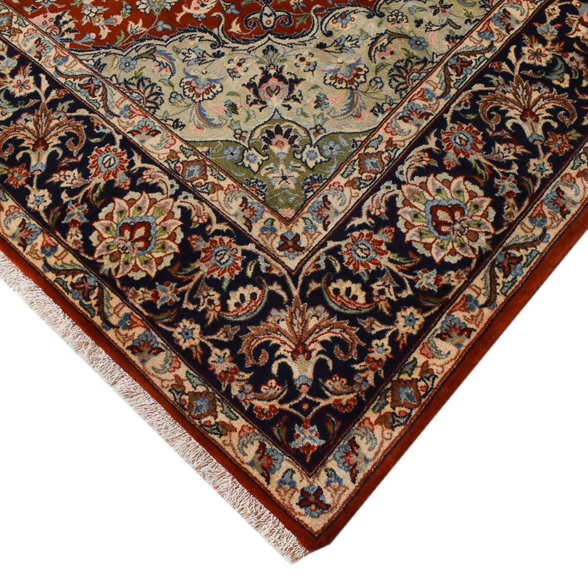 Tappeto Persero - Isfahan - Premio - 305 x 210 cm - rosso
