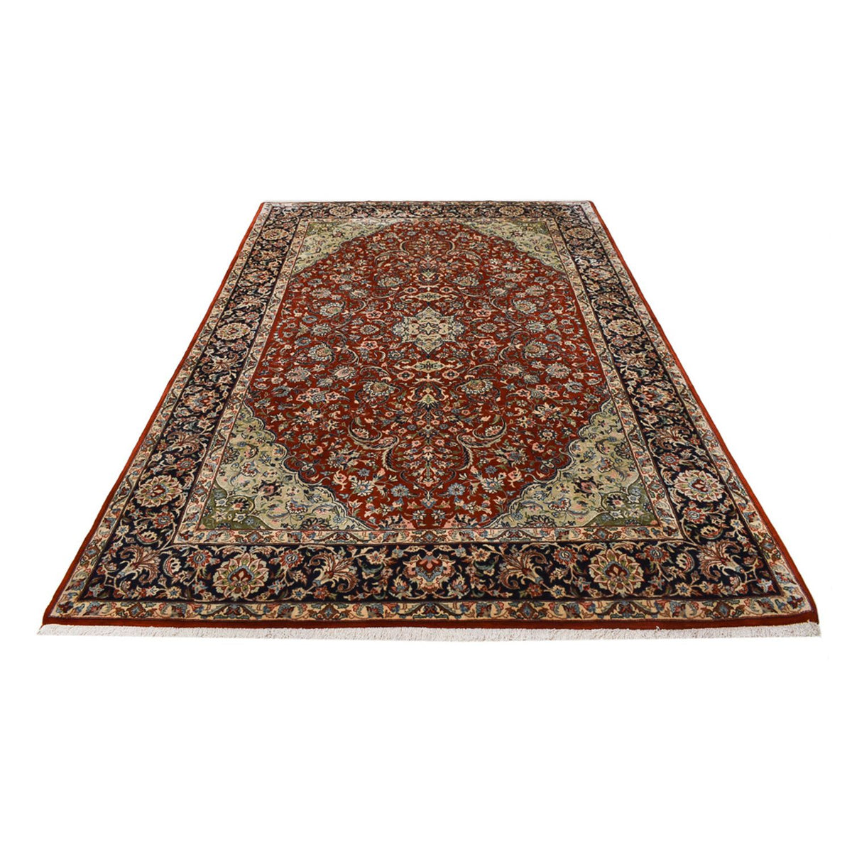 Tappeto Persero - Isfahan - Premio - 305 x 210 cm - rosso