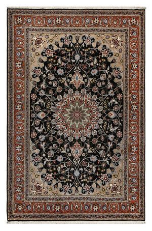 Tappeto Persero - Tabriz - Reale - 318 x 208 cm - blu scuro
