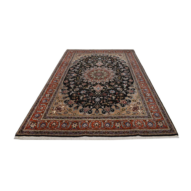 Tappeto Persero - Tabriz - Reale - 318 x 208 cm - blu scuro