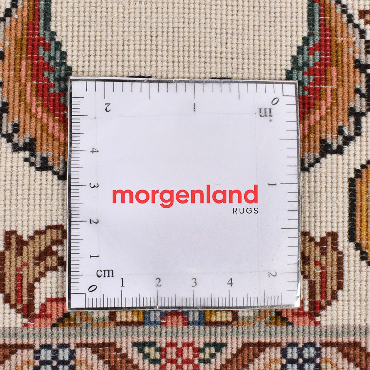 Tappeto corsia Tappeto Persero - Tabriz - Premio - 314 x 79 cm - beige