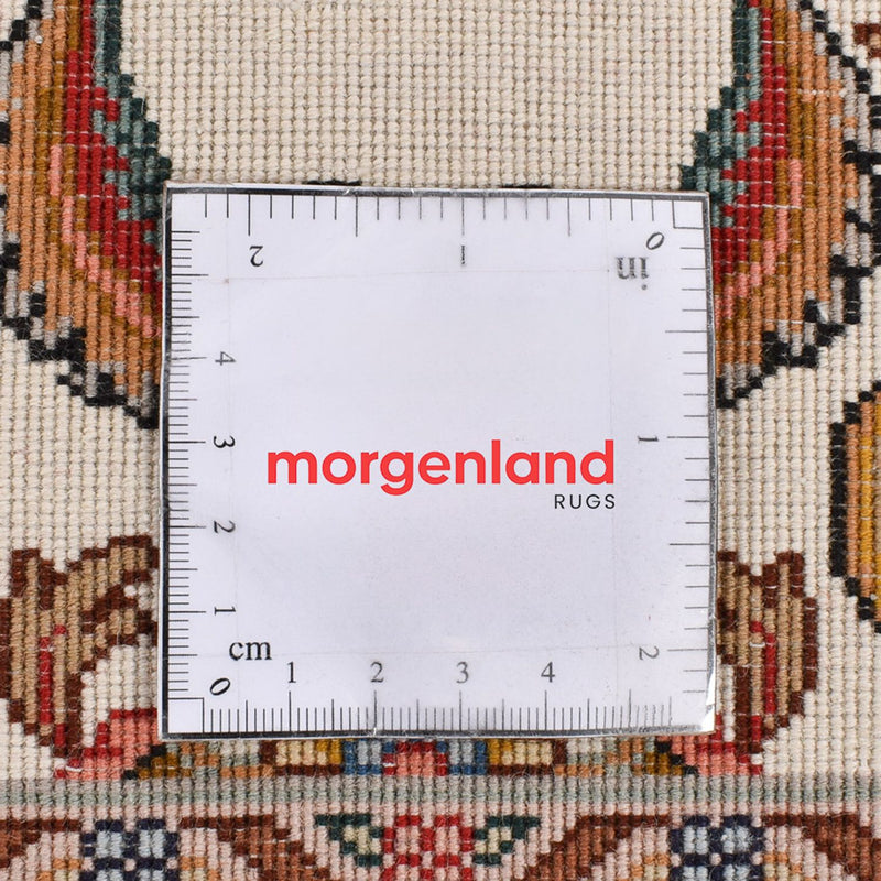 Tappeto corsia Tappeto Persero - Tabriz - Premio - 314 x 79 cm - beige