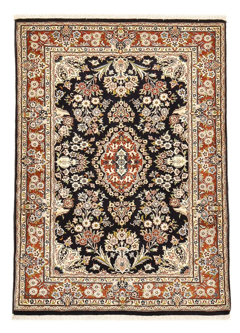 Tappeto Persero - Nain - 135 x 90 cm - blu scuro