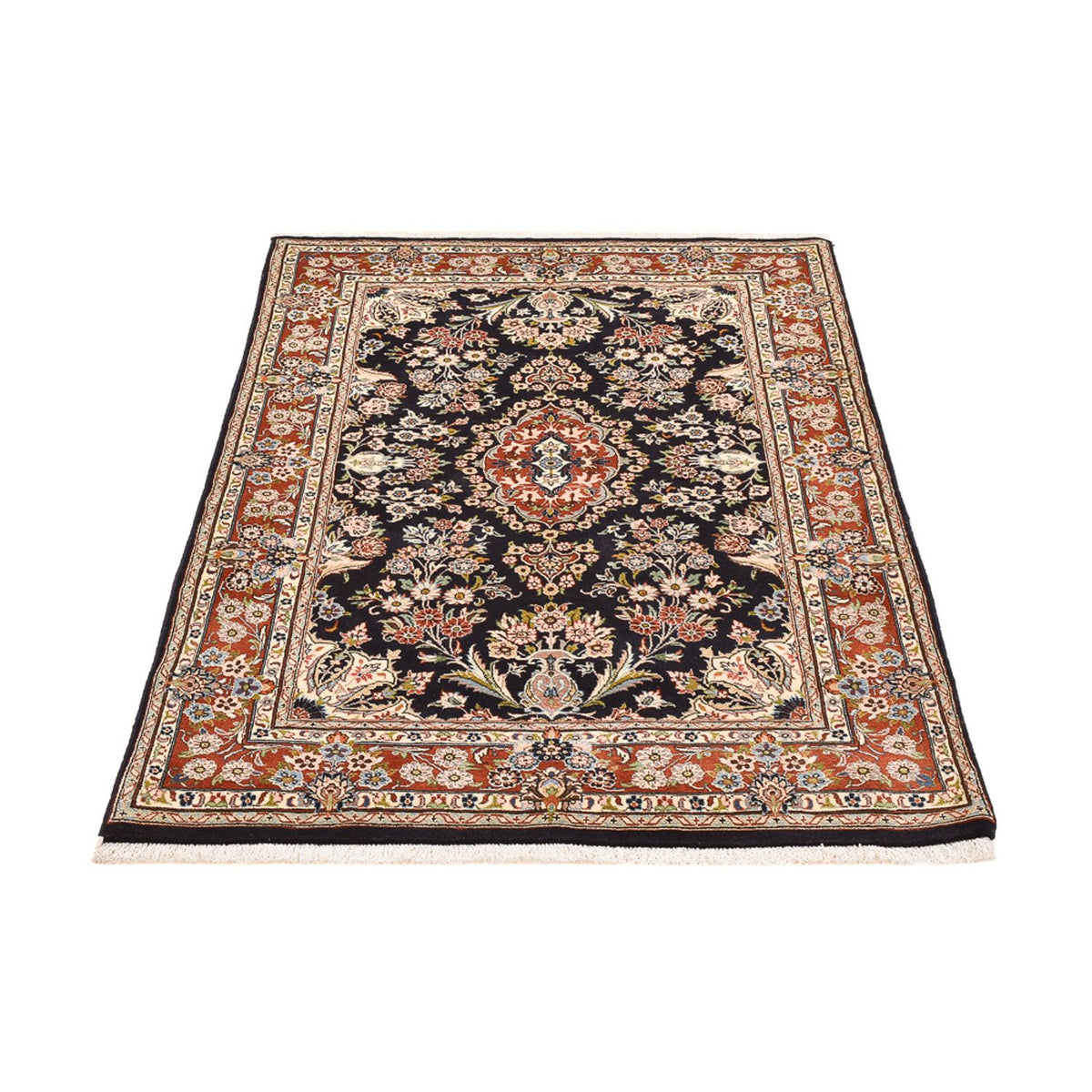Tappeto Persero - Nain - 135 x 90 cm - blu scuro