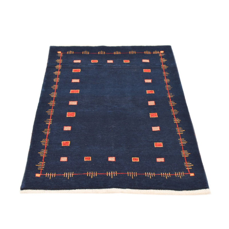 Tappeto Gabbeh - Loribaft Persero - 143 x 110 cm - blu scuro