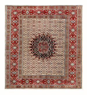 Tappeto Persero - Classico quadrato  - 202 x 186 cm - beige scuro