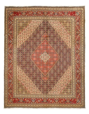Tappeto Persero - Tabriz - Reale - 395 x 297 cm - ruggine