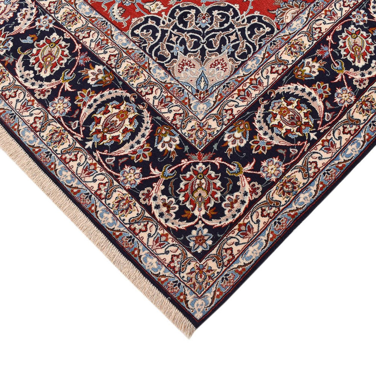 Tappeto Persero - Isfahan - Premio - 300 x 200 cm - rosso