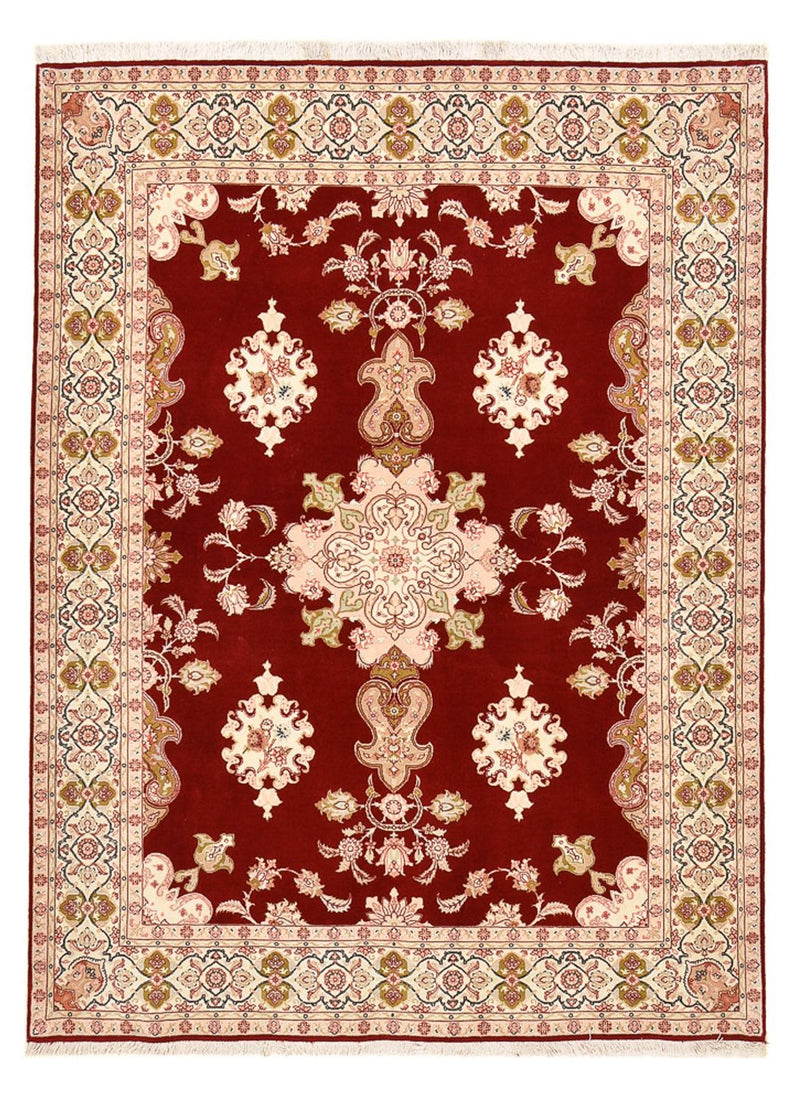 Tappeto Persero - Tabriz - Reale - 203 x 152 cm - rosso