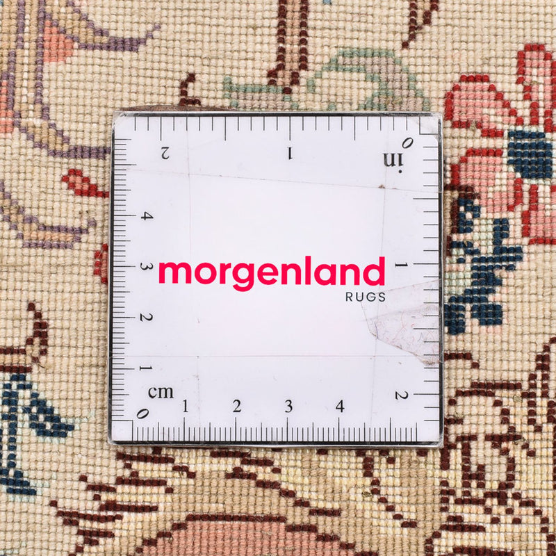 Tappeto Persero - Tabriz - Reale - 92 x 59 cm - beige chiaro