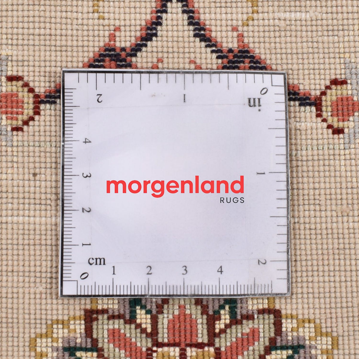 Tappeto corsia Tappeto Persero - Tabriz - Reale - 204 x 80 cm - beige