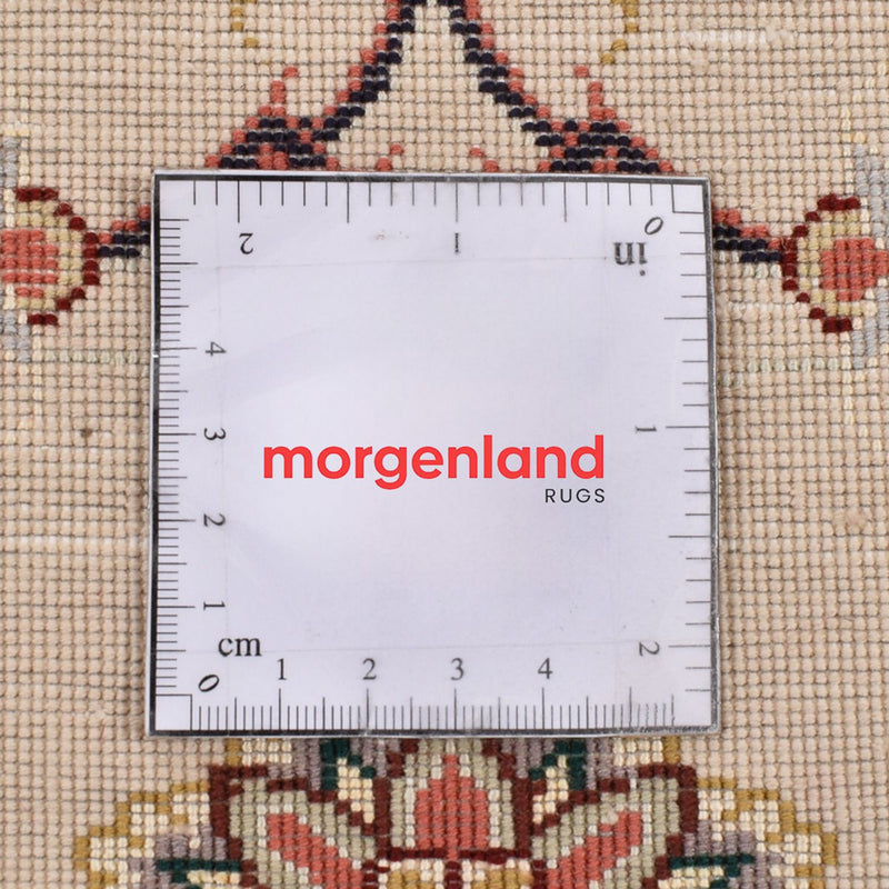 Tappeto corsia Tappeto Persero - Tabriz - Reale - 204 x 80 cm - beige