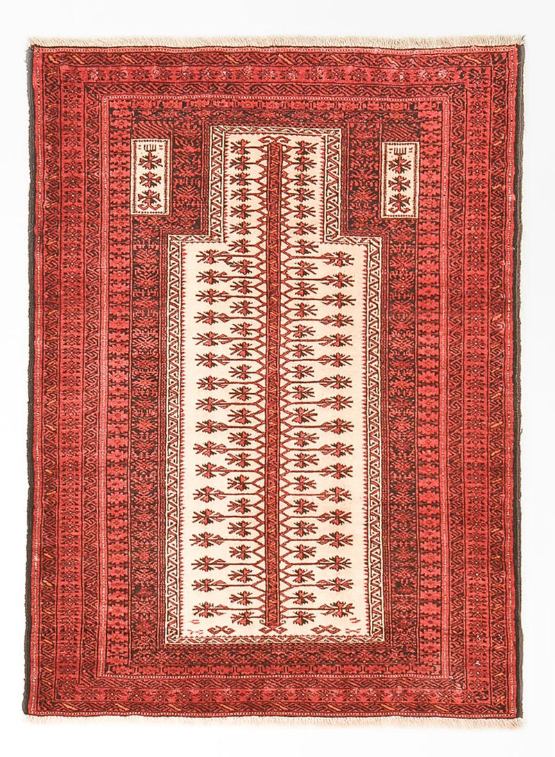 Tappeto Belutsch - 143 x 102 cm - rosso