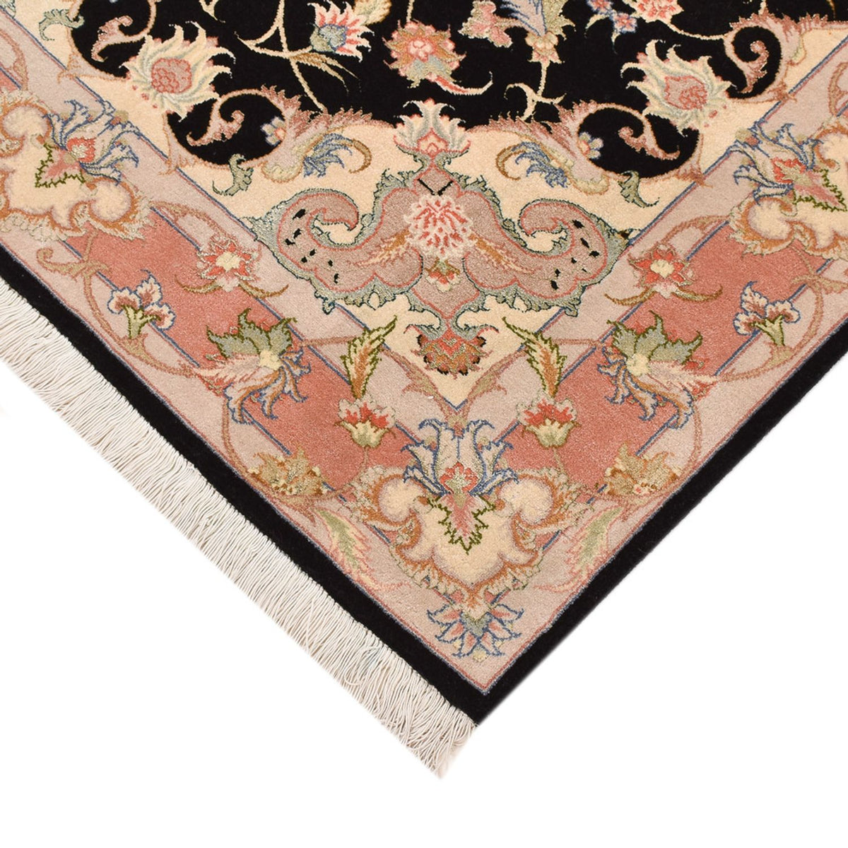 Tappeto Persero - Tabriz - Premio - 145 x 100 cm - blu scuro