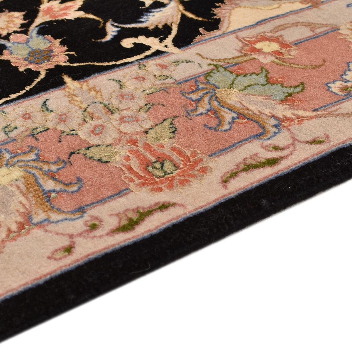 Tappeto Persero - Tabriz - Premio - 145 x 100 cm - blu scuro