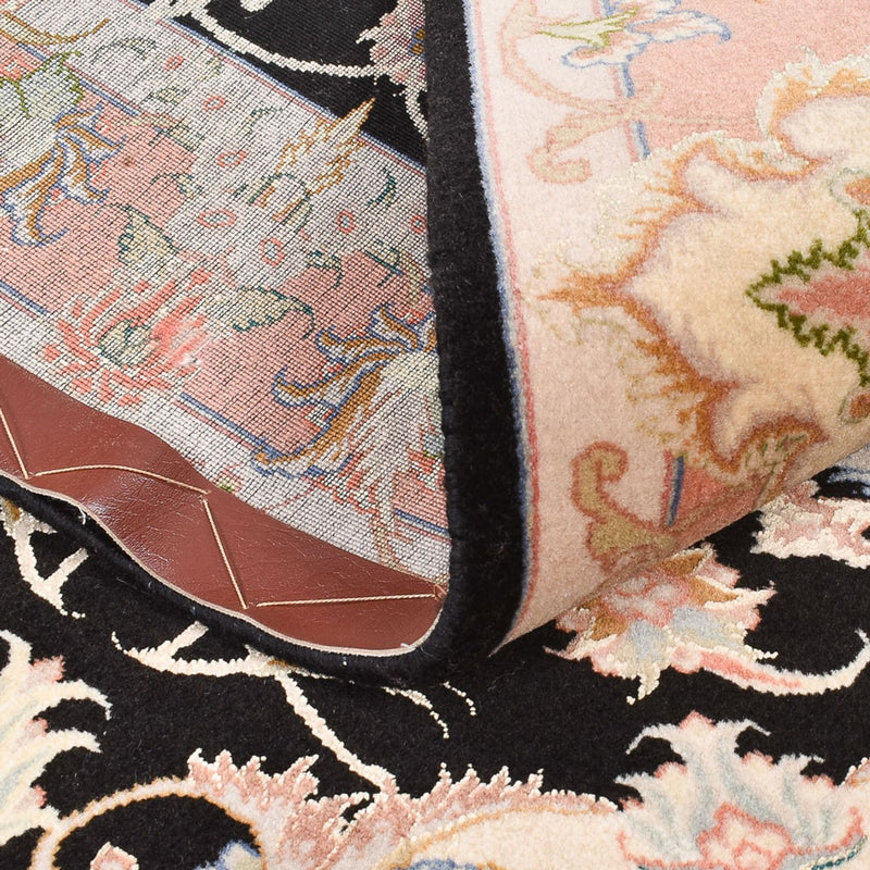 Tappeto Persero - Tabriz - Premio - 145 x 100 cm - blu scuro