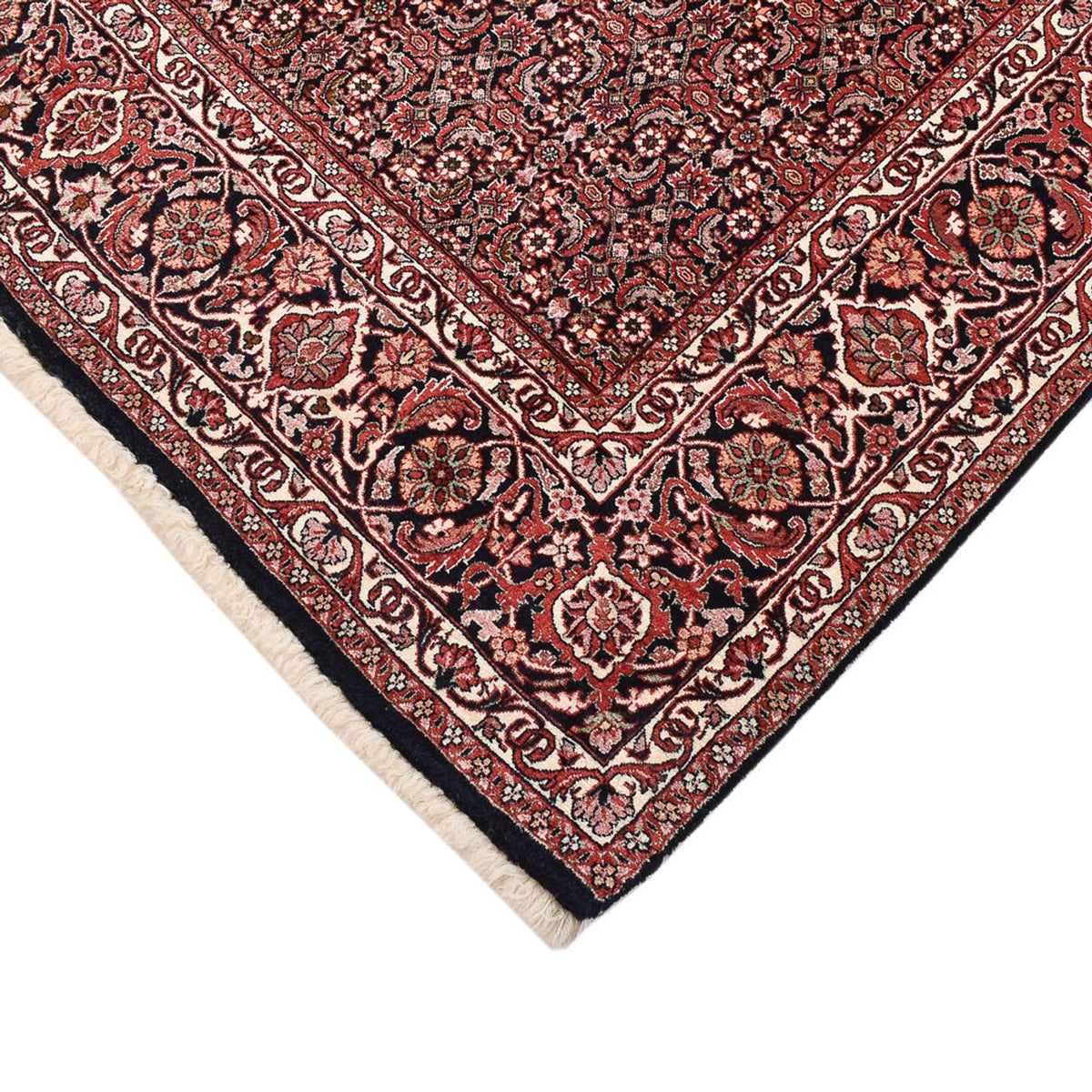 Tappeto Persero - Bidjar - 255 x 207 cm - rosso scuro