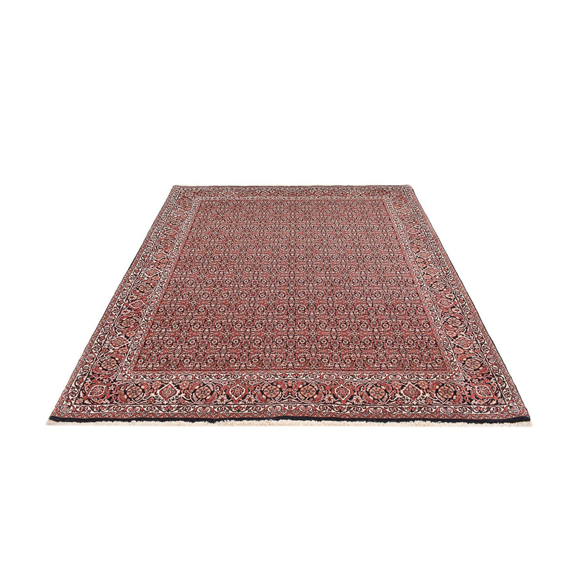 Tappeto Persero - Bidjar - 255 x 207 cm - rosso scuro
