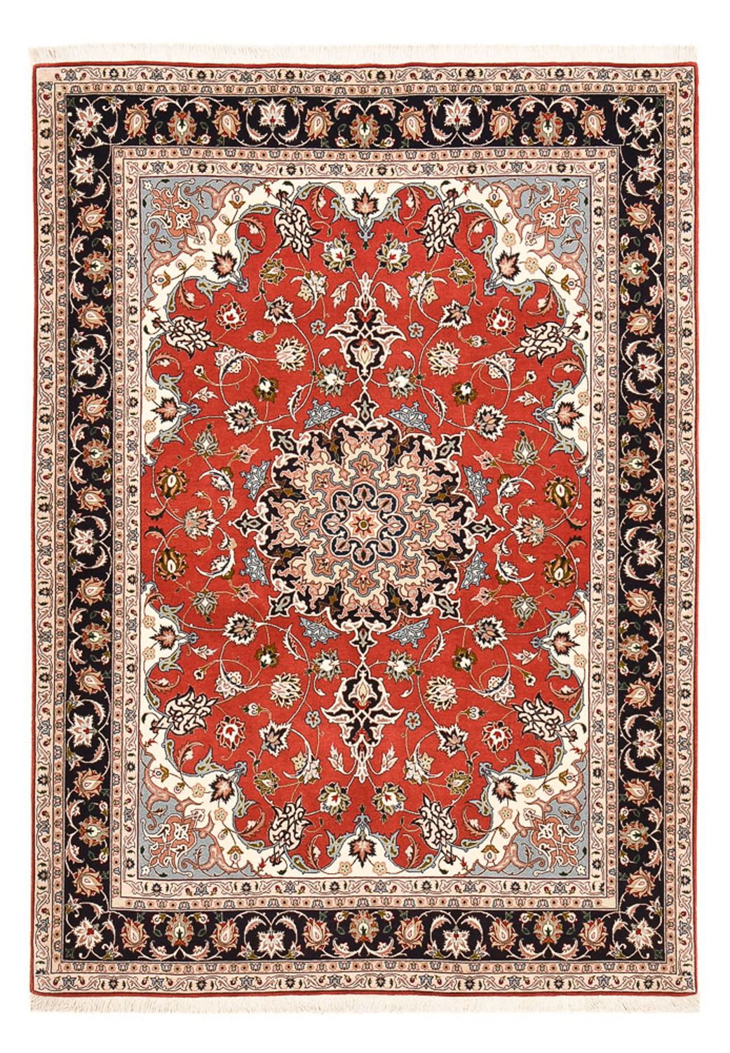 Tappeto Persero - Tabriz - Reale - 218 x 155 cm - rosso