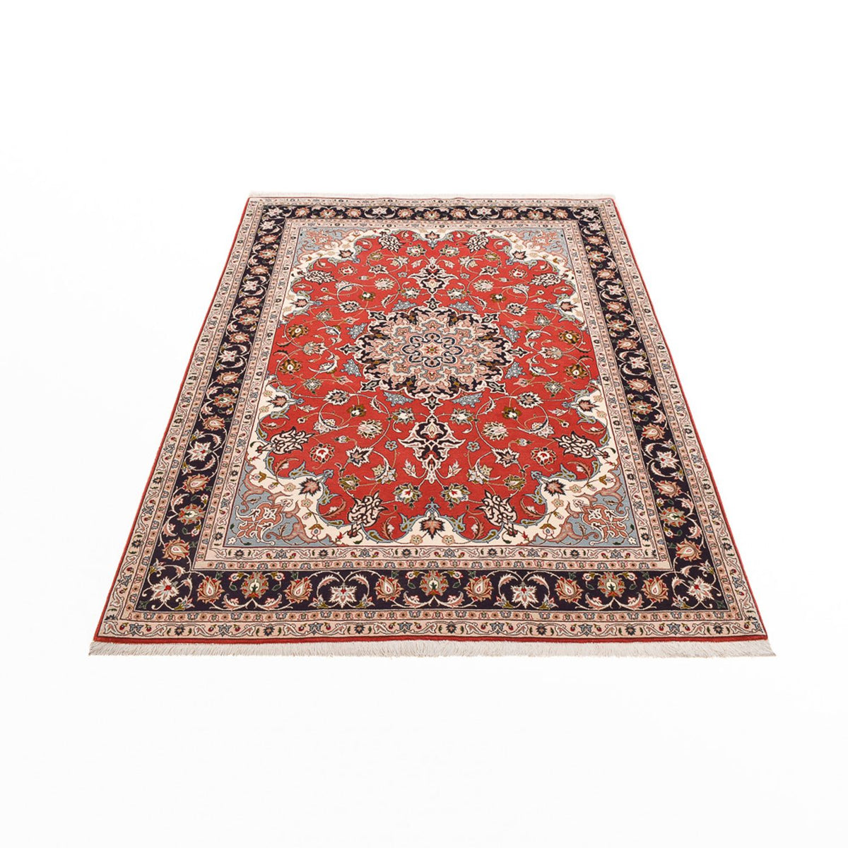 Tappeto Persero - Tabriz - Reale - 218 x 155 cm - rosso