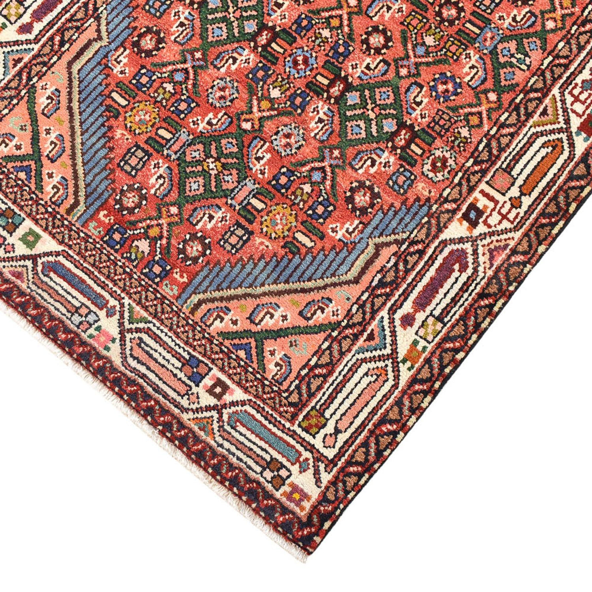 Tappeto corsia Tappeto Persero - Nomade - 206 x 79 cm - rosso chiaro