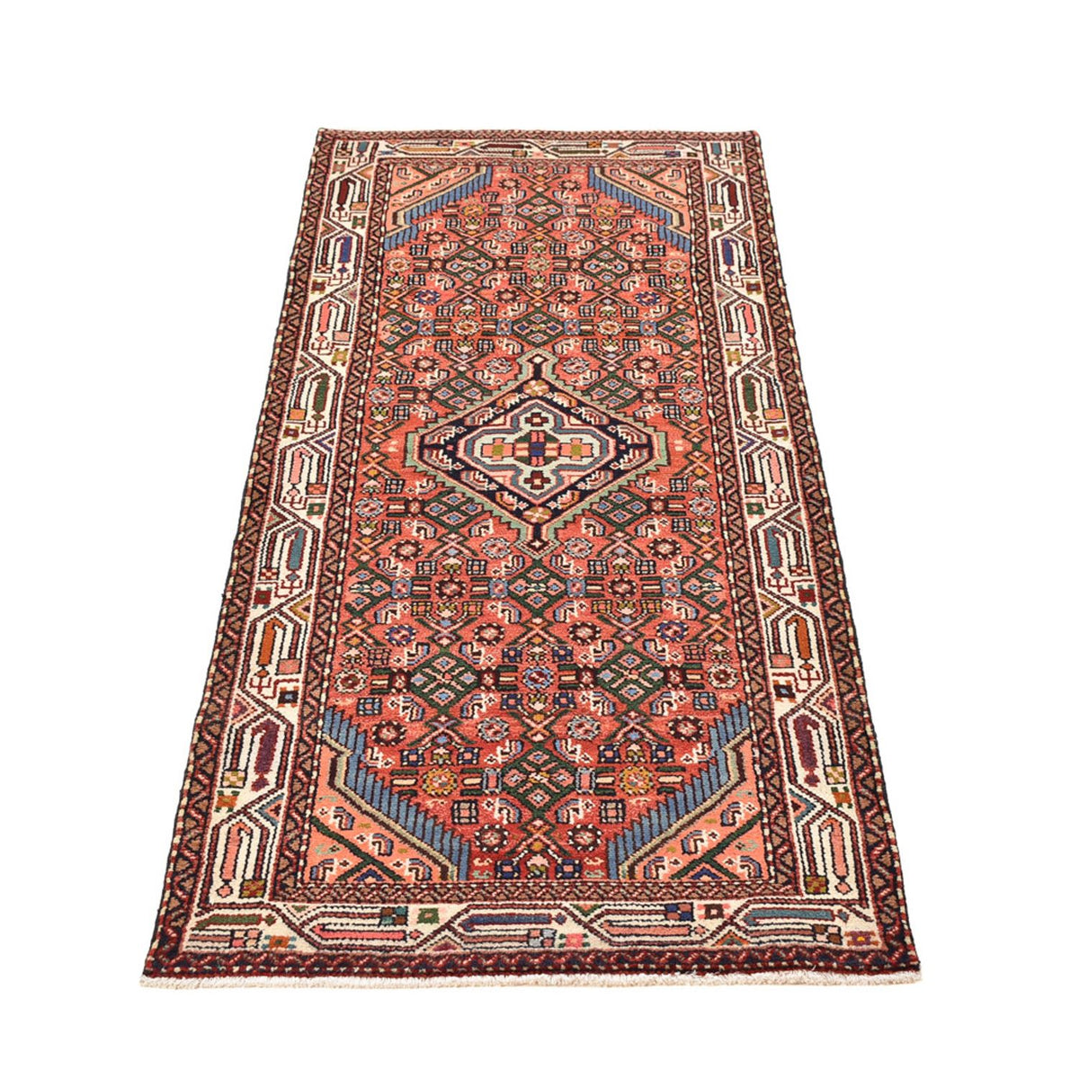 Tappeto corsia Tappeto Persero - Nomade - 206 x 79 cm - rosso chiaro