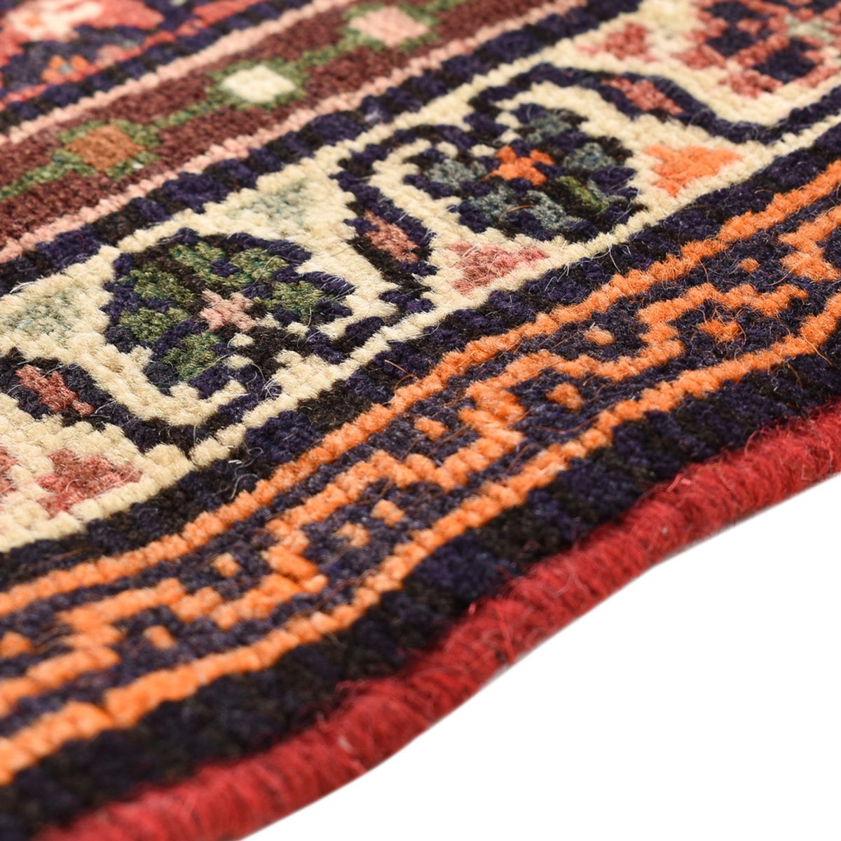 Tappeto corsia Tappeto Persero - Nomade - 189 x 82 cm - rosso scuro