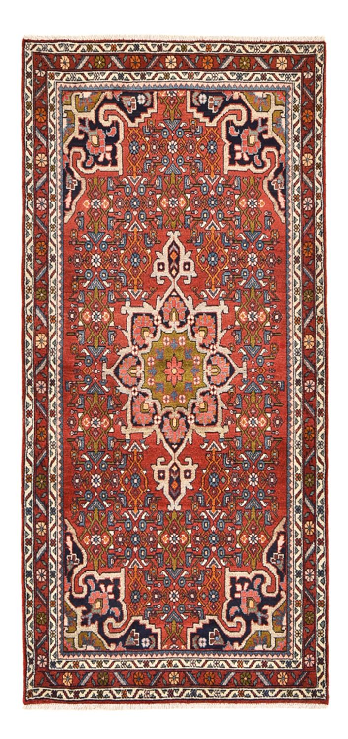 Tappeto corsia Tappeto Persero - Nomade - 200 x 98 cm - rosso scuro