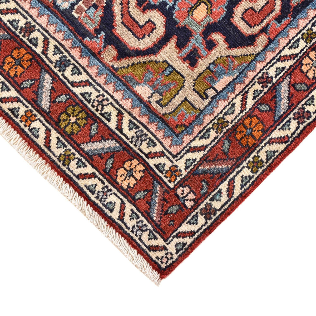 Tappeto corsia Tappeto Persero - Nomade - 200 x 98 cm - rosso scuro