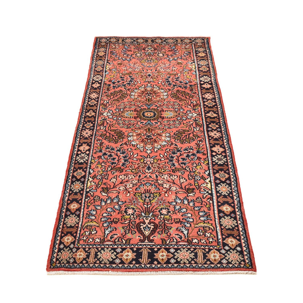 Tappeto corsia Tappeto Persero - Nomade - 222 x 77 cm - rosso chiaro