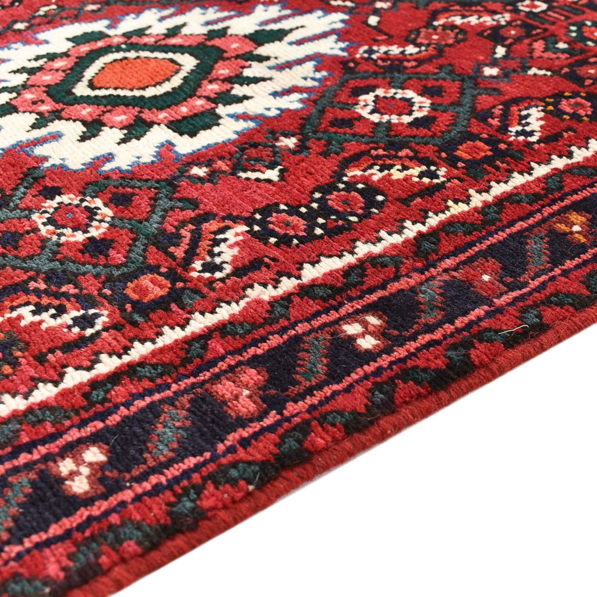 Tappeto corsia Tappeto Persero - Nomade - 195 x 64 cm - rosso scuro